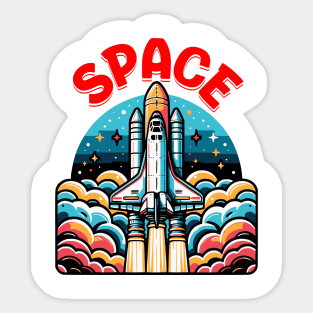 Spaceshuttle Sticker